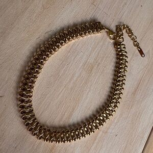 New 18k over stainless Elegant Gold Chain Bracelet